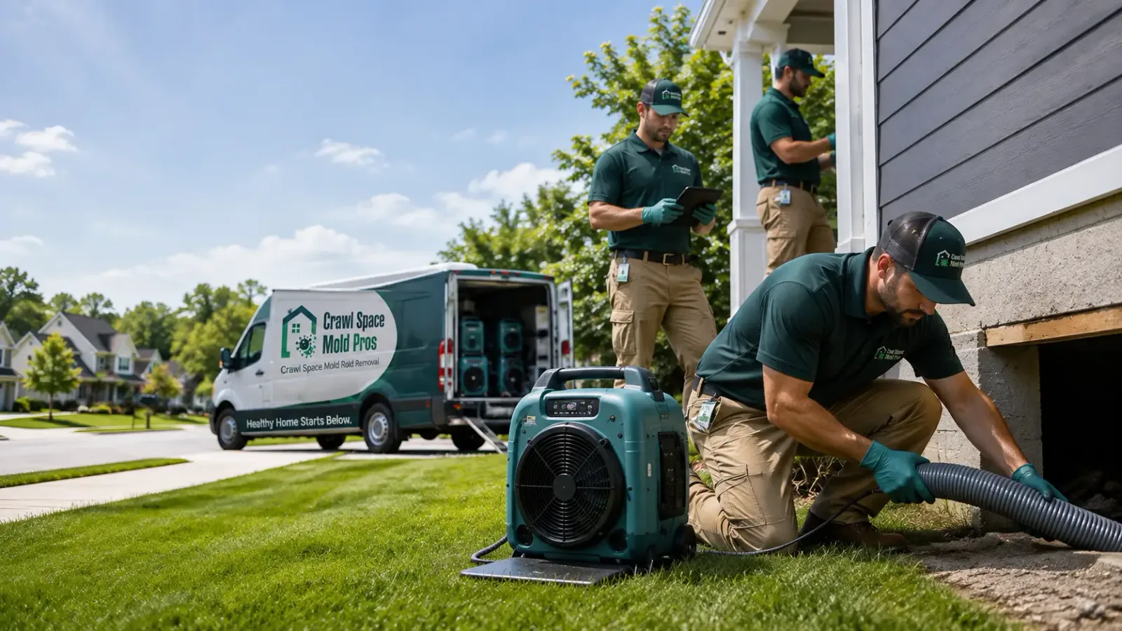 Crawl Space Mold Removal in Hampton Bays, NY